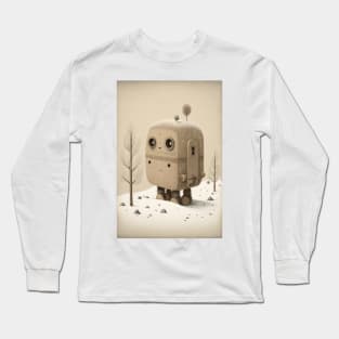 Happy robot Long Sleeve T-Shirt